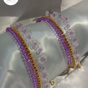 Bloom Crystal Bracelet Set