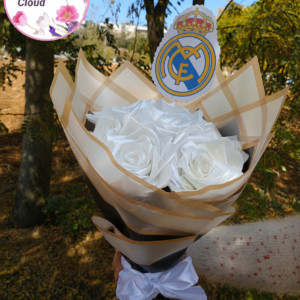 Custom Logo Rose Bouquet