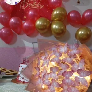Glowing Butterfly Bouquet